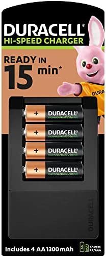 Duracell Minutes Battery Charger With Aa Amazon Co Uk