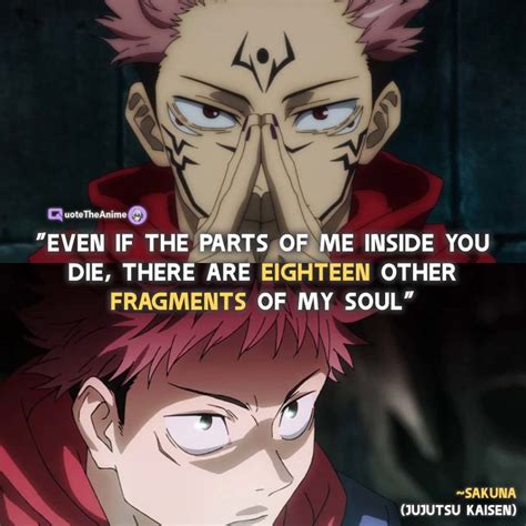 Sukuna Quotes Jujutsu Kaisen