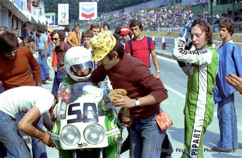 Denis Boulom L Christian Sarron R Heures De Li Ge Kawasaki