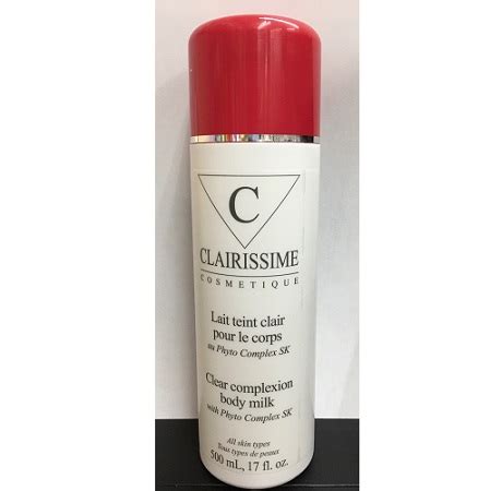 Clairissime Lait Teint Clair Corporel 500 Ml Polytronic