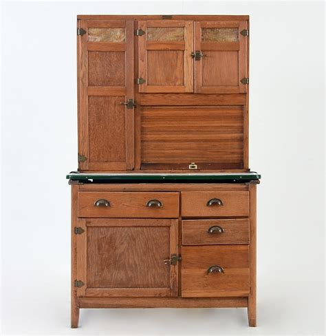 Oak Hoosier Cabinet By Wilson Kitchen Cabinets Ebth