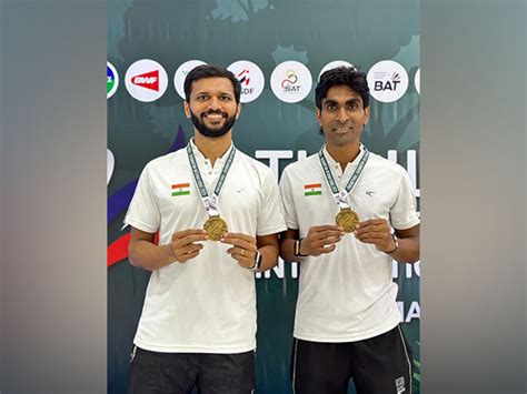 Asian Para Games Pramod Bhagat Sukant Kadam Pair Reach Mens Doubles