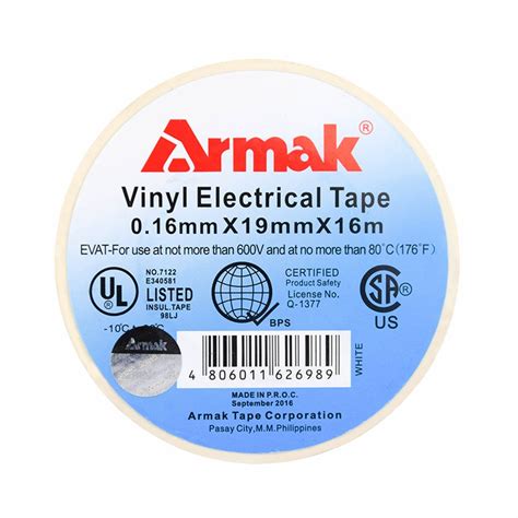 Armak Tape Corporation Vinyl Electrical Tape