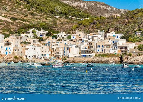 View Of Levanzo Island Is The Smallest Of The Three Aegadian Islands