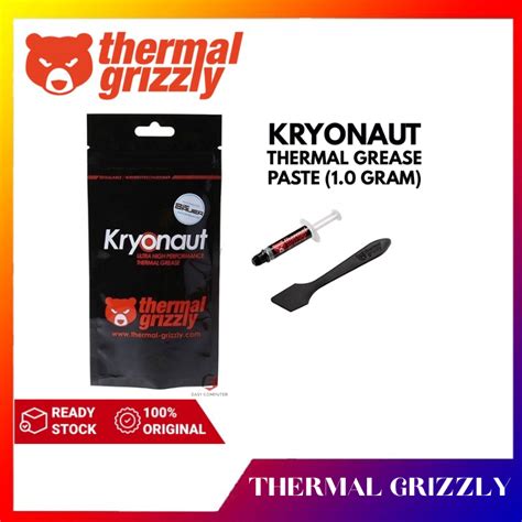 Ready Stock Thermal Grizzly Kryonaut Extreme High Performance Thermal