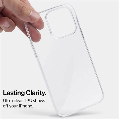 Clear Iphone 15 Pro Max Case Transparent With Extra Grip Totallee