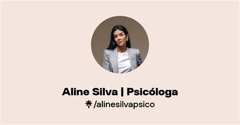 Aline Silva Psicóloga Instagram Linktree