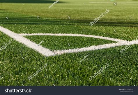 Soccer Field Artificial Grass Stock Photo 1743240182 | Shutterstock