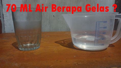 ml air berapa gelas takaran  mili liter air sama  berapa
