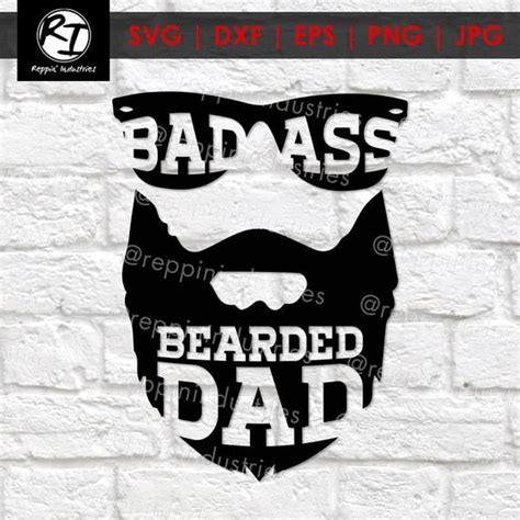 Download Bearded Dad Svg Free For Cricut Silhouette Brother Scan N