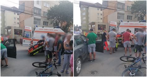 Update Foto Accident La Alba Iulia Un Biciclist A Fost Lovit De O