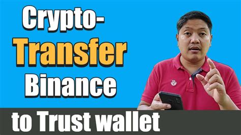 Crypto Transfer Binance Coin BNB To Trust Wallet Using Binance Smart