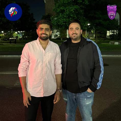 Shaharyar Ejaz On Twitter Babar Azam With The Founder Of Colombo