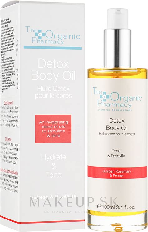 The Organic Pharmacy Detox Cellulite Body Oil Telov Olej Proti