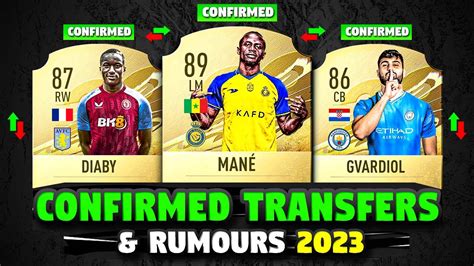 Fifa New Confirmed Transfers And Rumours Ft Mane Gvardiol