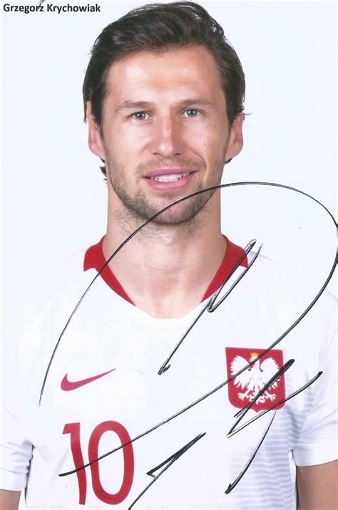 Grzegorz Krychowiak Autograf Polska Sevilla