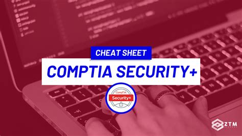 Comptia Security Cheat Sheet And Pdf Zero To Mastery