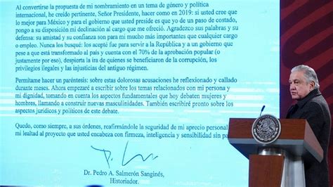 Pedro Salmerón Declinó Nombramiento Como Embajador En Panamá Vía Tres