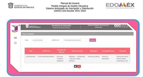 Resultados SAID EDOMEX 2021 cómo obtenerlos con folio de