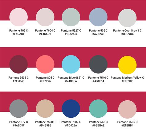 Quelles Couleurs Utiliser Avec Pantone Viva Magenta Blog Fanny