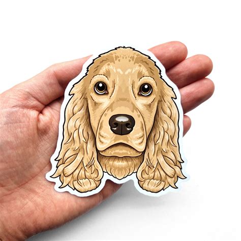 Cocker Spaniels Springer Spaniel Sticker Vinyls In A Range Of Colors