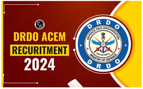 Drdo Acem Recruitment Notification Out For Posts Apply Now