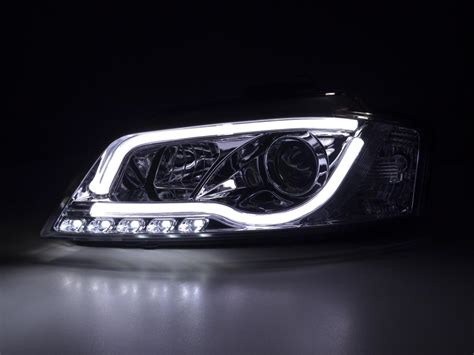 Audi A P Black Led Light Bar Drl Daylight Running Light