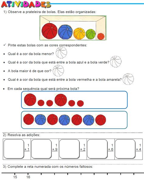 Atividades Para Educadores Ano Atividades Matem Ticas