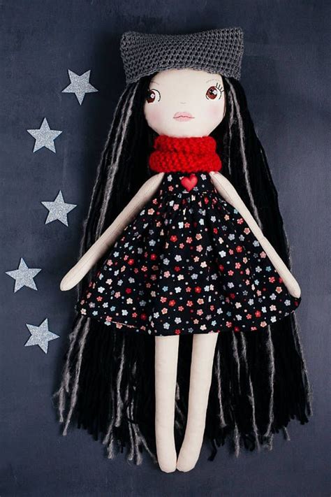 Sophia Handmade Ooak Doll Art Doll Cloth Doll Rag Doll Etsy Art