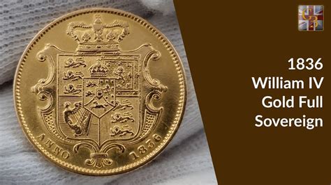 1836 William IV Gold Full Sovereign YouTube