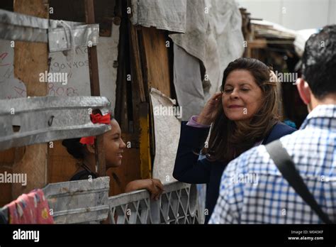 Caracas Venezuela Th Jan Marta Luc A Ram Rez Seen Visiting