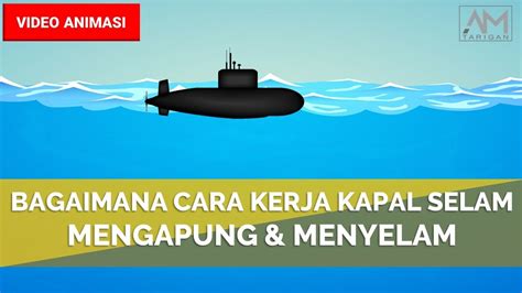 Animasi Cara Kerja Kapal Selam Mengapung Dan Menyelam Youtube