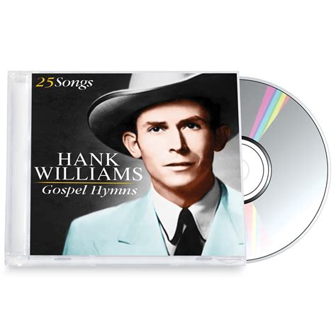 Legendary Country Singer Hank Williams 25 Gospel Hymns Cd Collections Etc