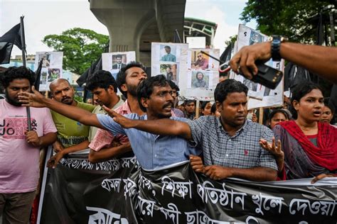 Bangladesh students vow to resume protests unless leaders freed | South ...