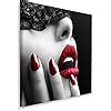 Feeby Impression Sur Toile Femme Fatale X Cm Tableaux Tableau Mural