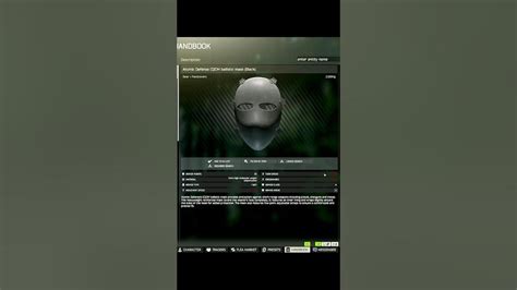 Atomic Defense Ballistic Mask New Facecover Escape From Tarkov