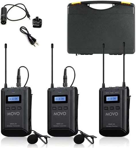 ghz lapel mic   wireless lavalier microphone system