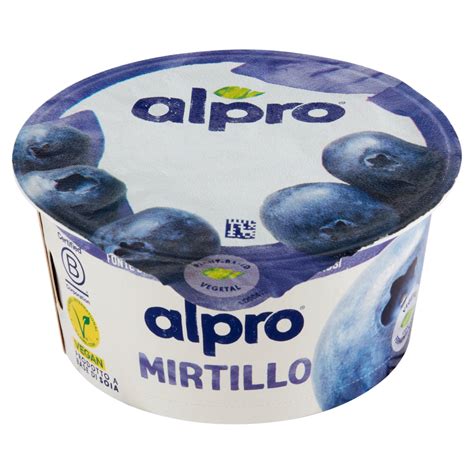 Alpro Alternativa Vegetale Allo Yogurt Gusto Mirtillo Senza Lattosio