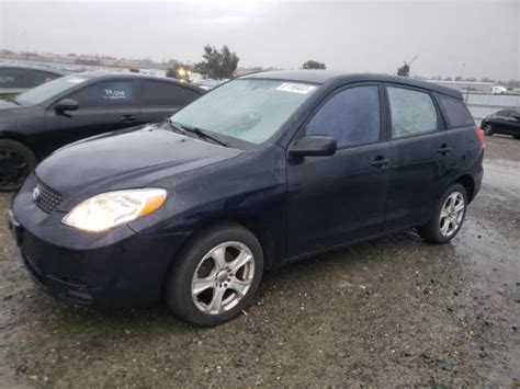 2003 TOYOTA COROLLA MATRIX XR For Sale CA ANTELOPE Thu Dec 28