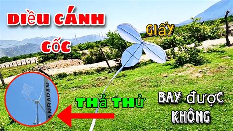 Thử làm diều cánh cốc bằng giấy và thả thử diều truyền thống nhặt được