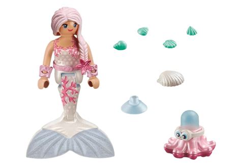 Playmobil Set Mermaid With Water Spray Octopus Klickypedia