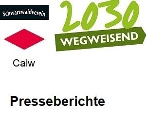 Bericht im Schwarzwälder Boten Schwarzwaldverein Calw e V