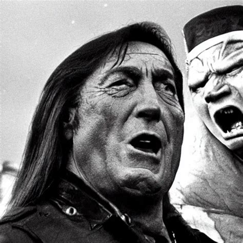 Silvio Berlusconi The Orc Chieftain Cry At The Sky As Stable