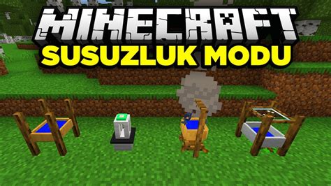 MİNECRAFT SUSUZLUK MODU NASIL İNDİRİLİR YouTube