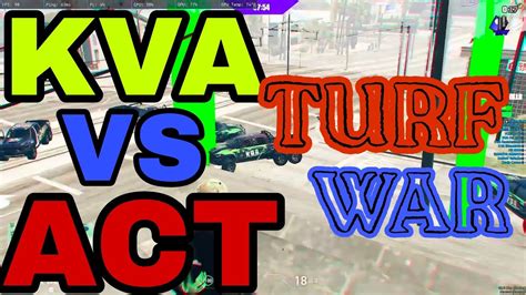 TURF WAR ACT VS KVA TKRP TURF YouTube