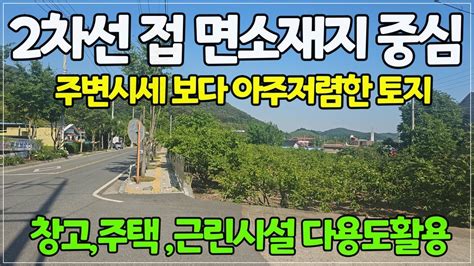 2059면소재지 아주 싼 토지 2차선 접한 계획관리 토지 밀양전원주택지밀양저렴한 토지밀양초동면토지밀양부동산 Youtube