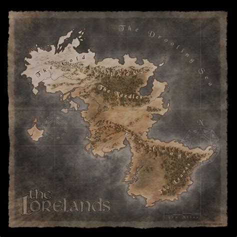 The Lorelands Fantasy Map By Djekspek On DeviantART Fantasy Map