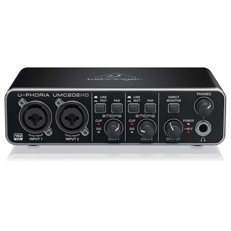 Behringer U Phoria Umc Hd Usb Audio Interface At Gear Music