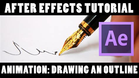 How To Handwriting Animation After Effects Cc 2017 Tutorial Youtube