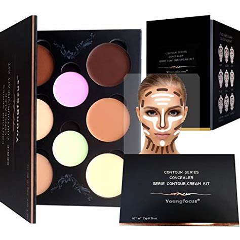 Youngfocus Cosmetics Cream Contour Best 8 Colors and Highlighting ...